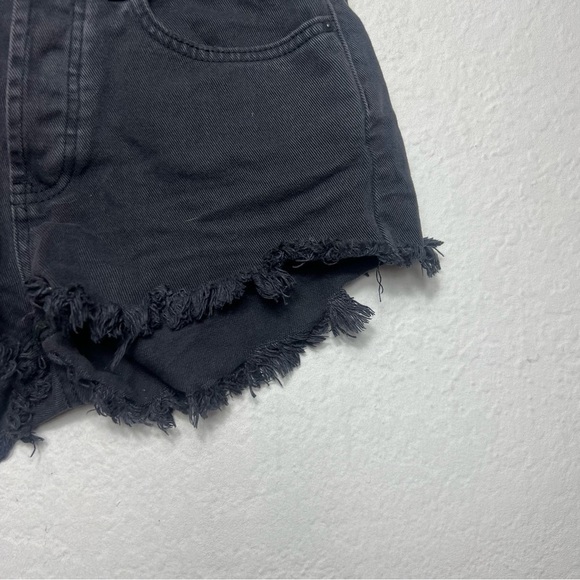 Billabong Cut Off Raw Hem Button Fly Shorts - Picture 3 of 8